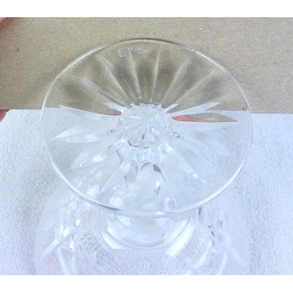 Waterford Crystal Lismore Champagne Coupe Tall Sherbet Glass‎ 4.5 inch Stemmed